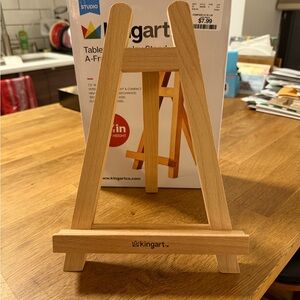 NWT Tabletop Display Stand A-Framee Easel